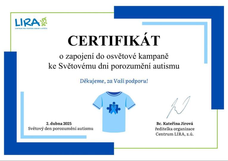 certifikát
