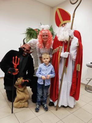Mikulášská besídka v polyfunkčním domě