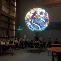 Návštěva ve virtuální učebně  ZŠ  v Krásné Lípě