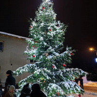 FOTO - Rozsvěcení vánočního stromu